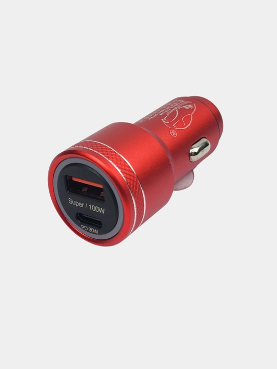 Автозарядное устройство 100W с поддержкой PD + USB