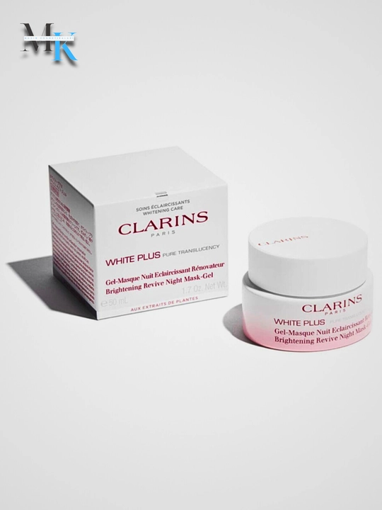 Yorqinlashtiruvchi, tiklovchi tungi gel, pigment dog‘lariga qarshi, CLARINS White Plus Night