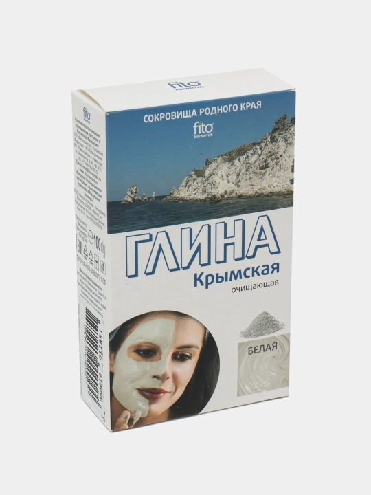 Kosmetik loy, Qrim, oq Fitokosmetik, 100 g - 