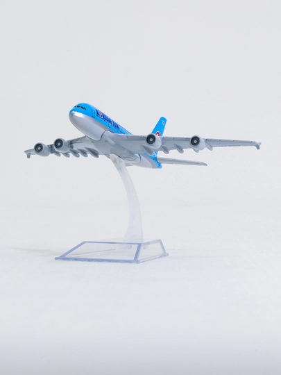 Airbus A380 samolyoti modeli, Korean Air aviakompaniyasi, 14 sm, Metall+plastik - 