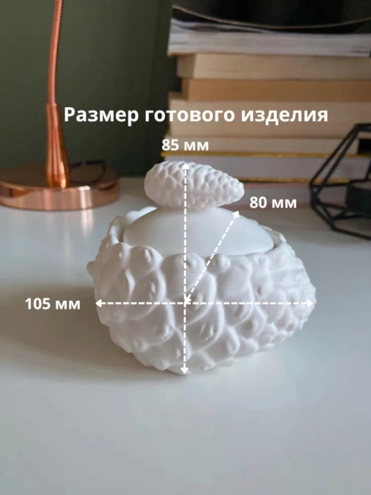 Силиконовая форма шкатулки, для смолы и гипса
