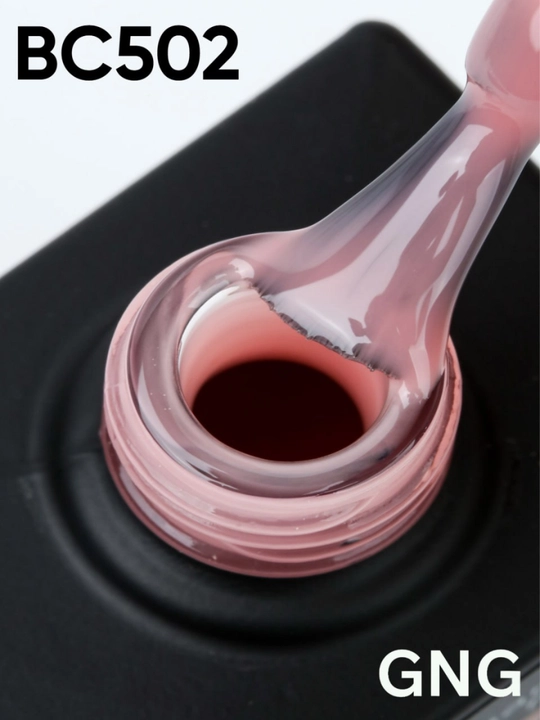 Manikyur va pedikyur uchun niqoblovchi tirnoqlar uchun rangli asos GNG, 15 ml