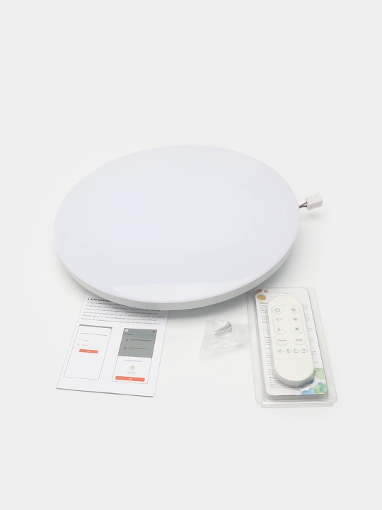 Aqlli RGB shift chirog‘i, Wi-Fi, ovozli boshqaruv, 16 million rang, Tuya/Smart Life, 24 W