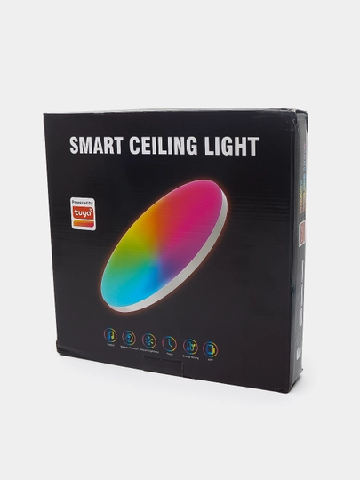 Aqlli RGB shift chirog‘i, Wi-Fi, ovozli boshqaruv, 16 million rang, Tuya/Smart Life, 24 W