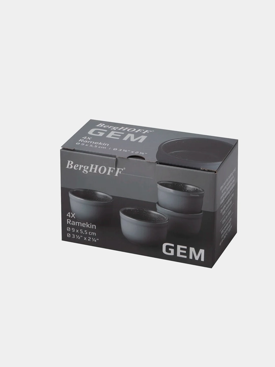 BergHOFF Gem Porsiyali Keramik Qolip 4 dona, duxovkada ishlatish 1697005