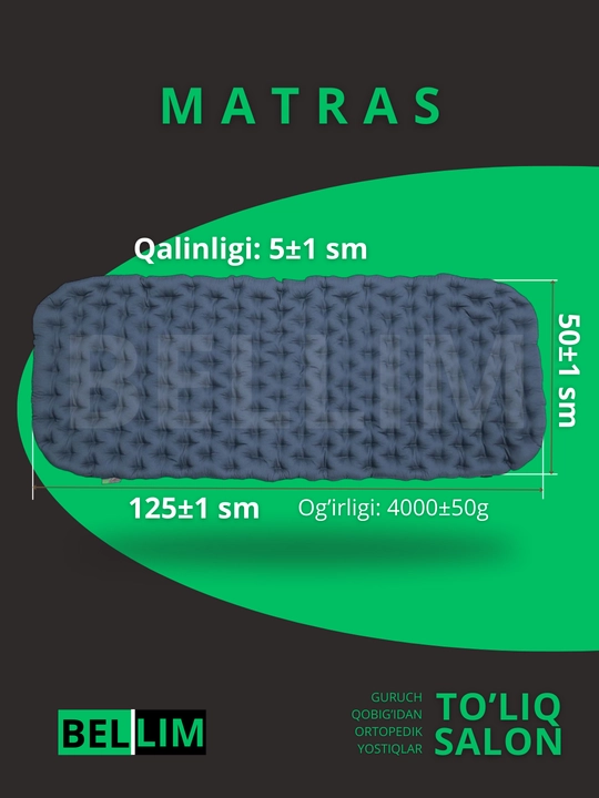 Avtomobillar uchun ortopedik nakidkalar, to'liq salon, BELLIM