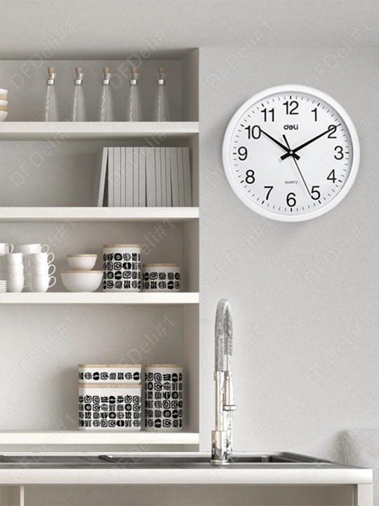 Deli devor soati D37 sm, 9006 (qora), 9006bk