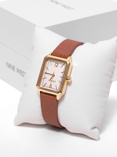 Женские наручные часы Nine West 3196 — TELLER-3196-КОРИЧН