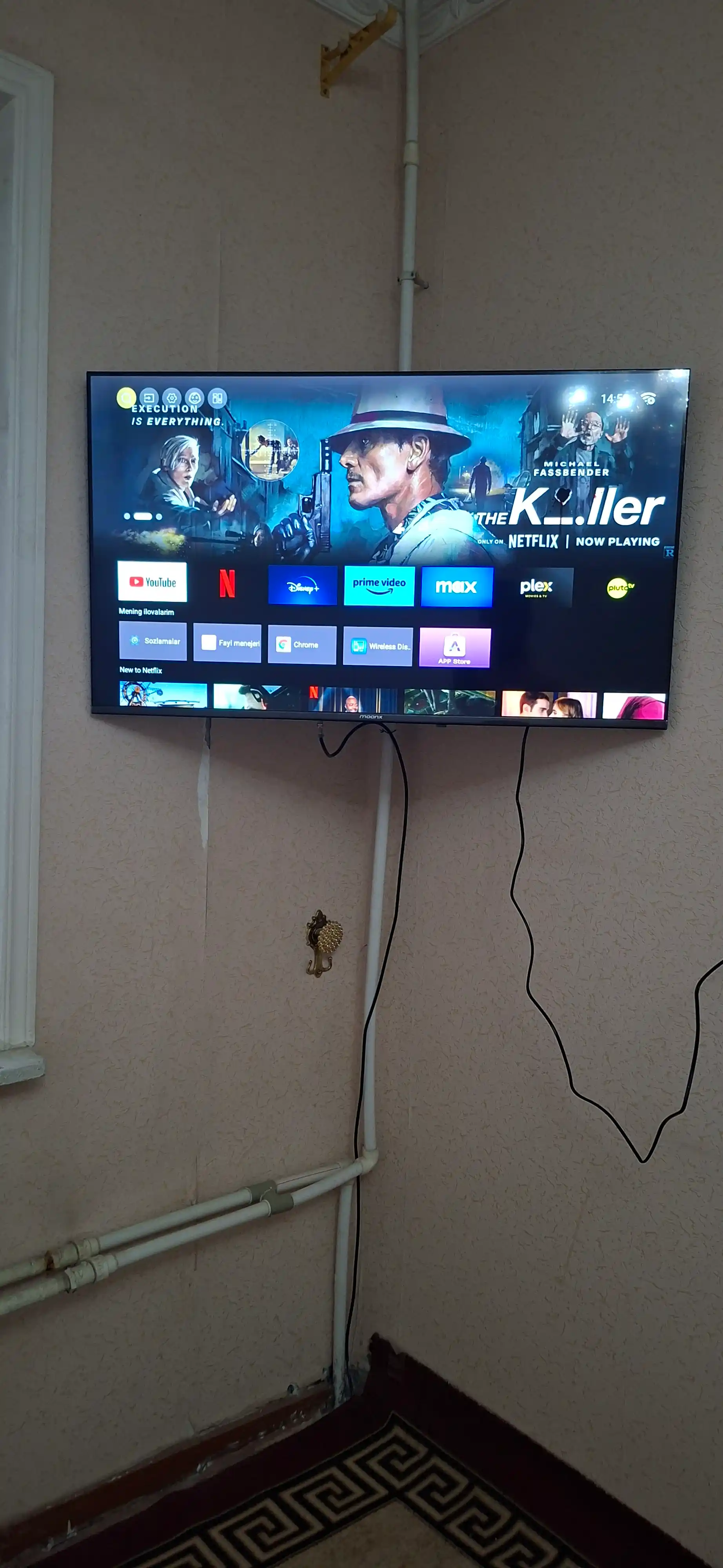 Телевизор MoonX 50" 4K, 43" Full HD, 32" HD, Smart TV, Full HD Wi-Fi, голосовое управление
