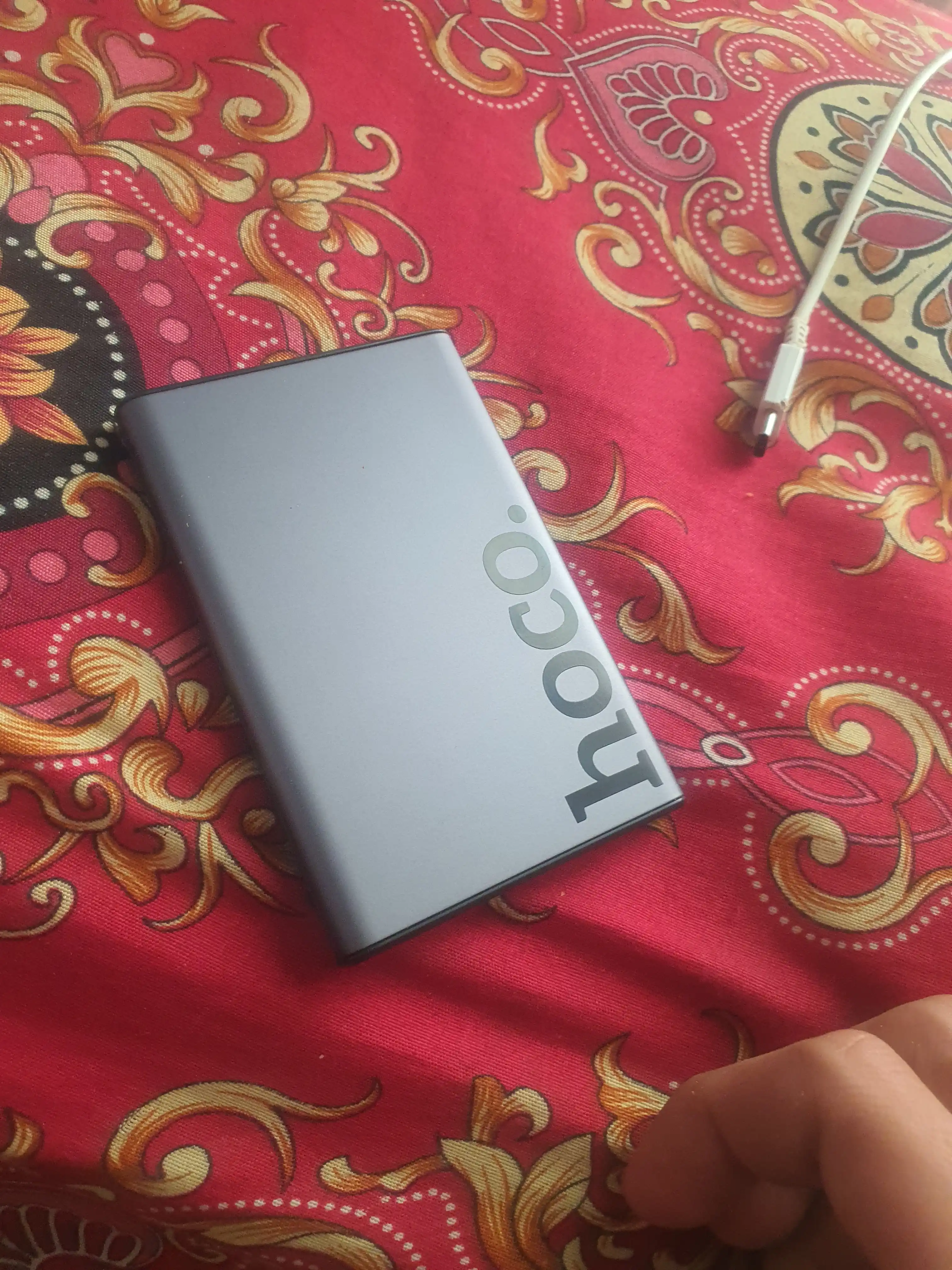 Tashqi akkumulyator Hoco Q34/Q37/Q32, 10000 mA/soat, portativlo, 22.5 Vt