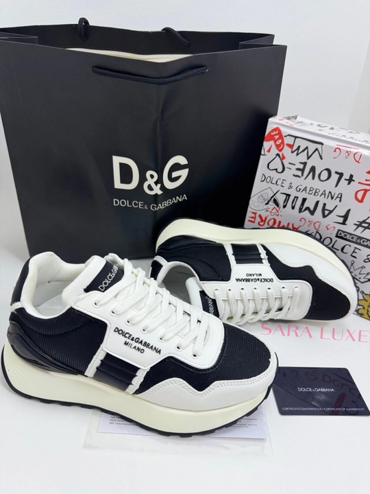 DOLCE & GABBANA MILANO krossovkalar, firma qutisi va hujjatlar bor - 