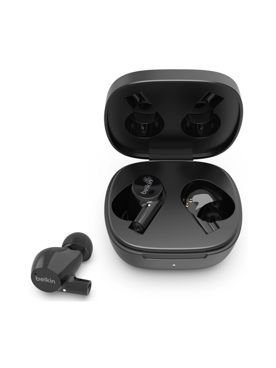 Simsiz quloqchinlar TWS Belkin Soundform Rise True Wireless, Bluetooth 5.2, 24 soatgacha