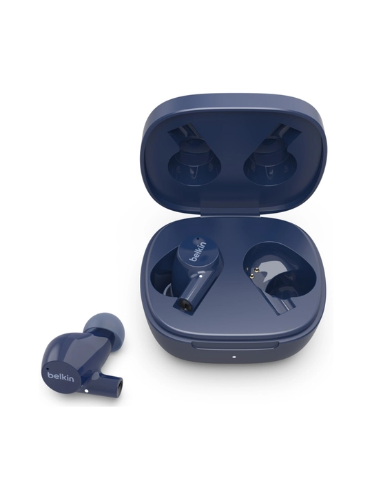 Simsiz quloqchinlar TWS Belkin Soundform Rise True Wireless, Bluetooth 5.2, 24 soatgacha