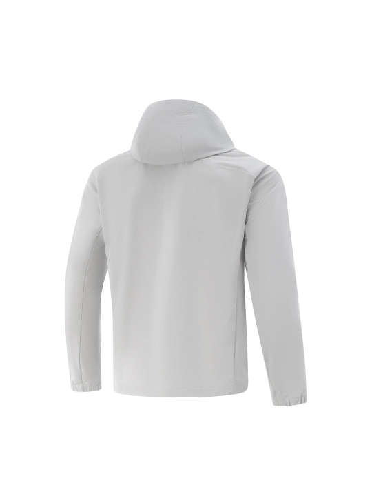 Мужская ветровка с капюшоном Li-Ning AFDV675 — легкая, водоотталкивающая, Quick-Drying