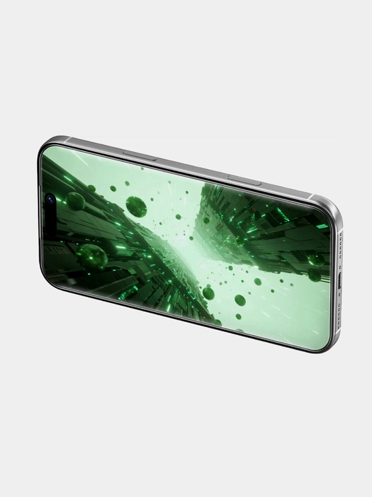 Himoya oynasi IPhone 17, 16, 15, 14 Pro, Pro Max, Air uchun Green Lion 9H Steve HD