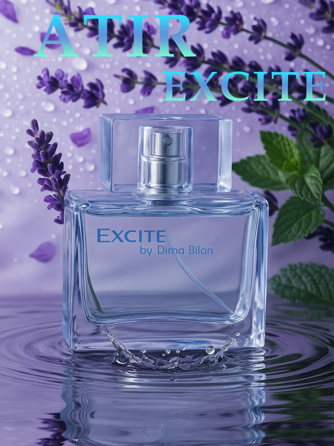 Xushbo'ylangan suv Excite by Dima Bilan erkaklar uchun, 75 ml
