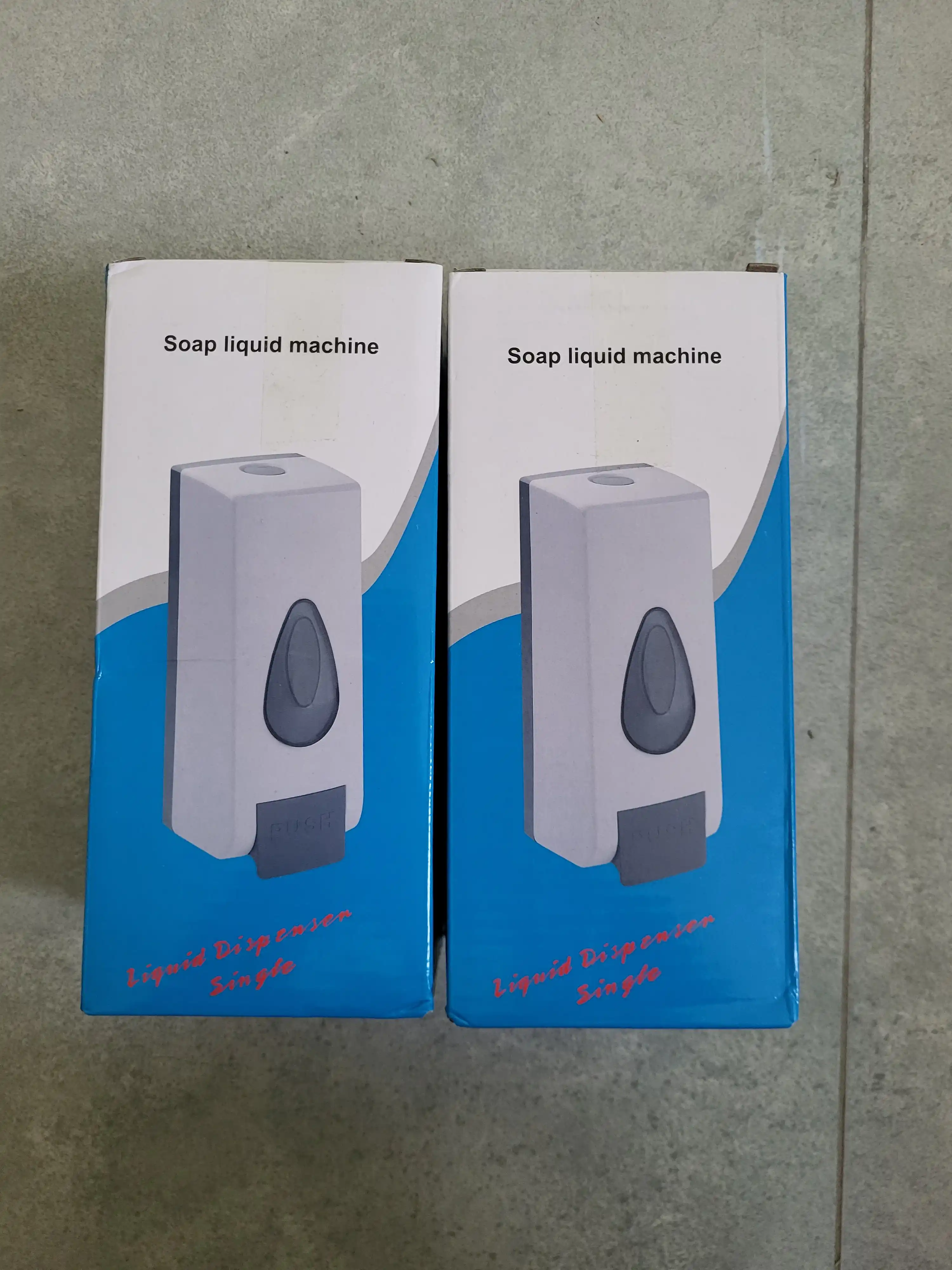 350 ml, devorga o‘rnatiladigan suyuq sovun uchun dozator-dispenser