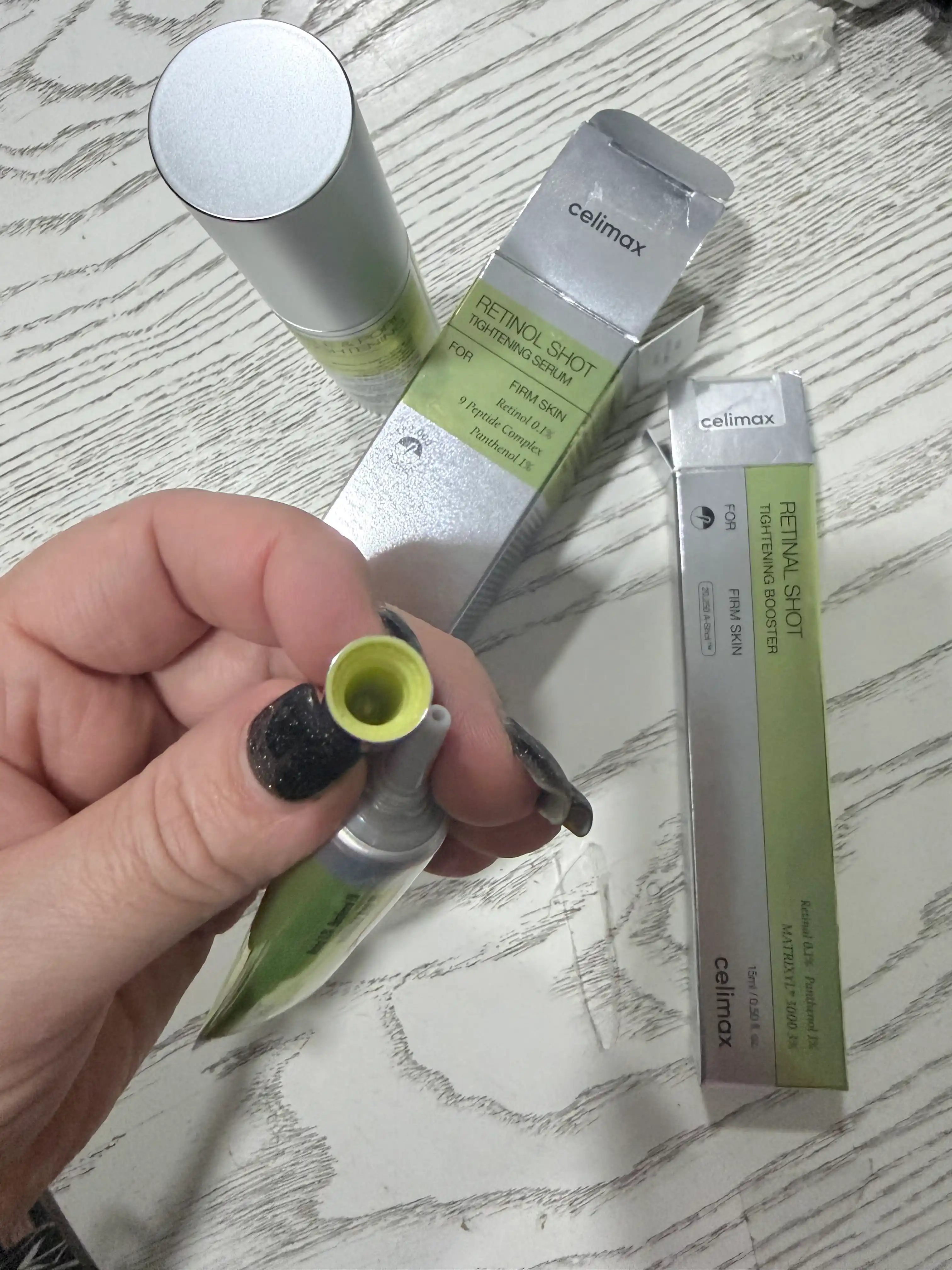 Бустер-крем с ретиналем Celimax The Vita-A Retinal Shot Tightening Booster, 15 мл