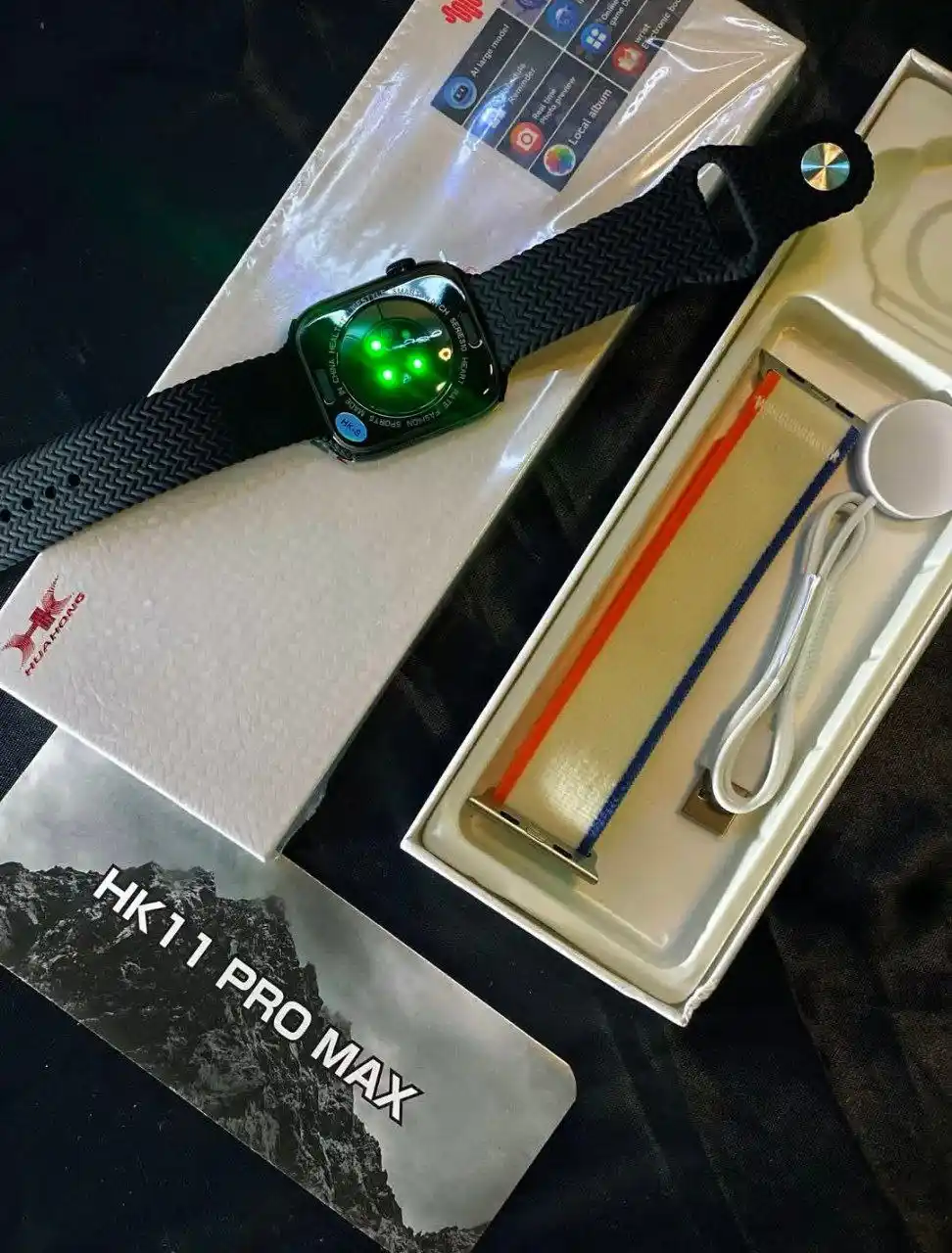 Смарт-часы Smart Watch HK 11 Pro Max Full Amoled, 46 мм, AMOLED, 2,02 дюйма