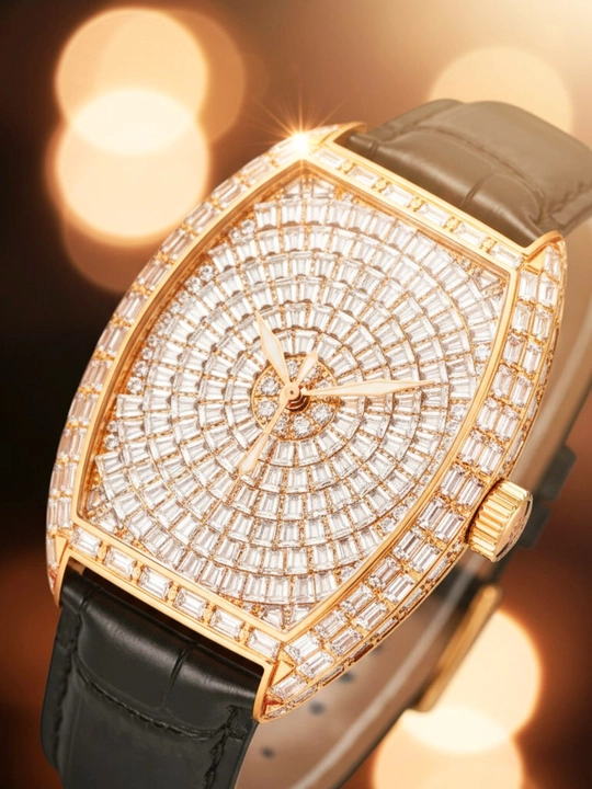 Franck Muller ayollar soati   hashamatli kvarts qo‘l soati, nafislik va joziba ramzi