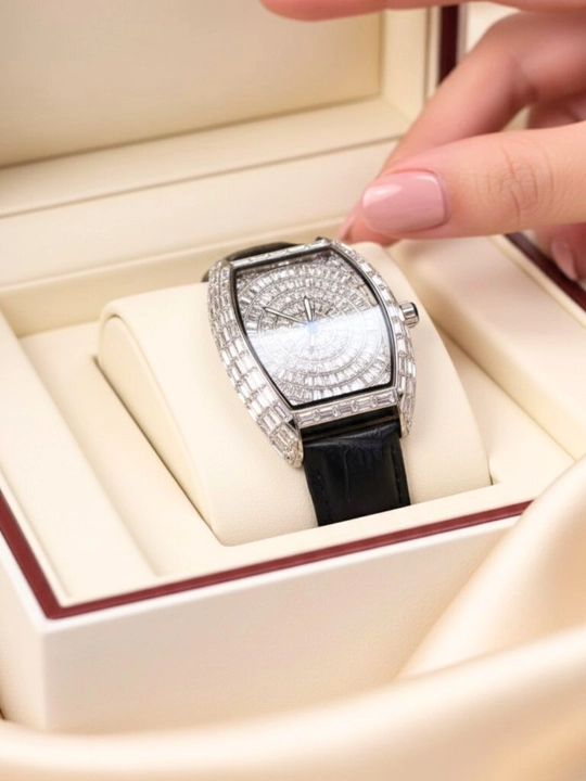 Franck Muller ayollar soati   hashamatli kvarts qo‘l soati, nafislik va joziba ramzi