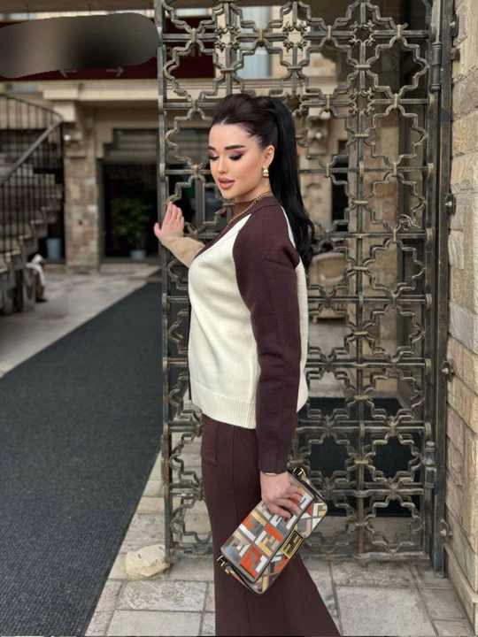 Kardigan, sviter, qalin, tugmali, yumshoq trikotaj, standart, ayollar va qizlar uchun