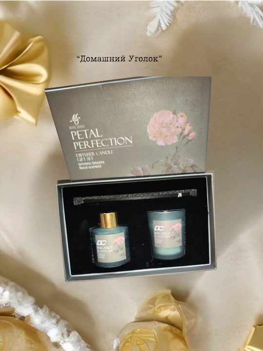 Mine Sense "Petal Perfection" — Набор ароматической свечи и диффузора