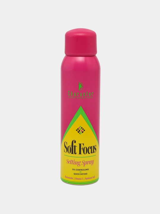 Character Soft Focus Setting Spray makiyaj fiksatori, namlovchi sprey, 100 ml - 