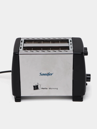 Toster Sonifer SF-6007 — ikki bo‘lak non uchun, qulay, tez va mukammal qovurish sifati bilan
