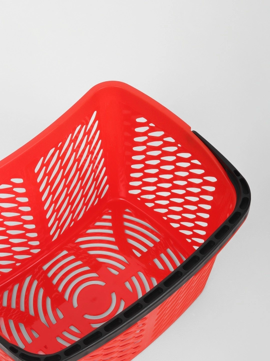 REKLIME B20C tutqichli plastik ergonomik xarid savatchasi, ECO