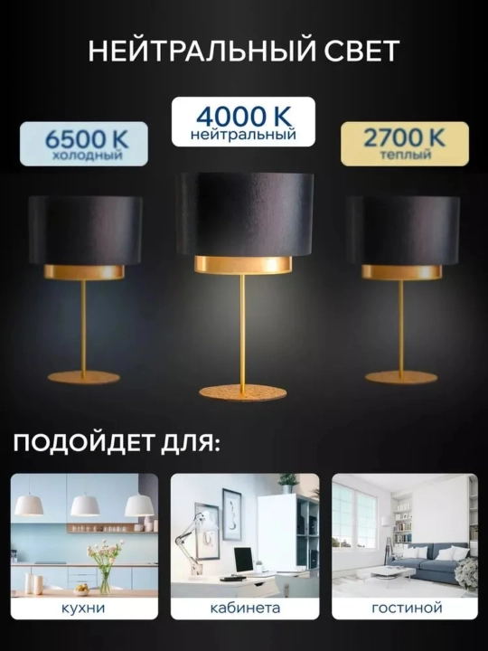 Energiyani tejovchi LED chiroq, 5-18 Vt, E27