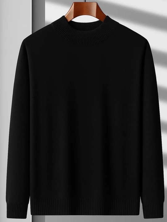 Erkaklar sviterlari, dumaloq yoqali 100% kashmir - 