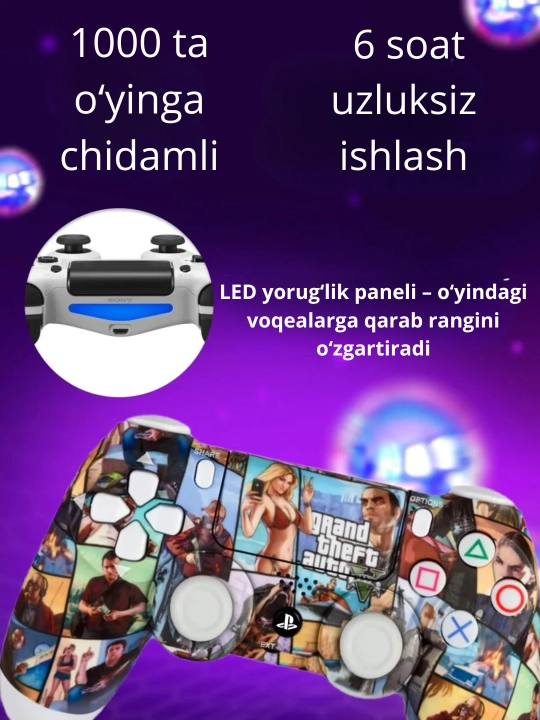 PS4 joystik, gamer pulti PS4 DualShock 4