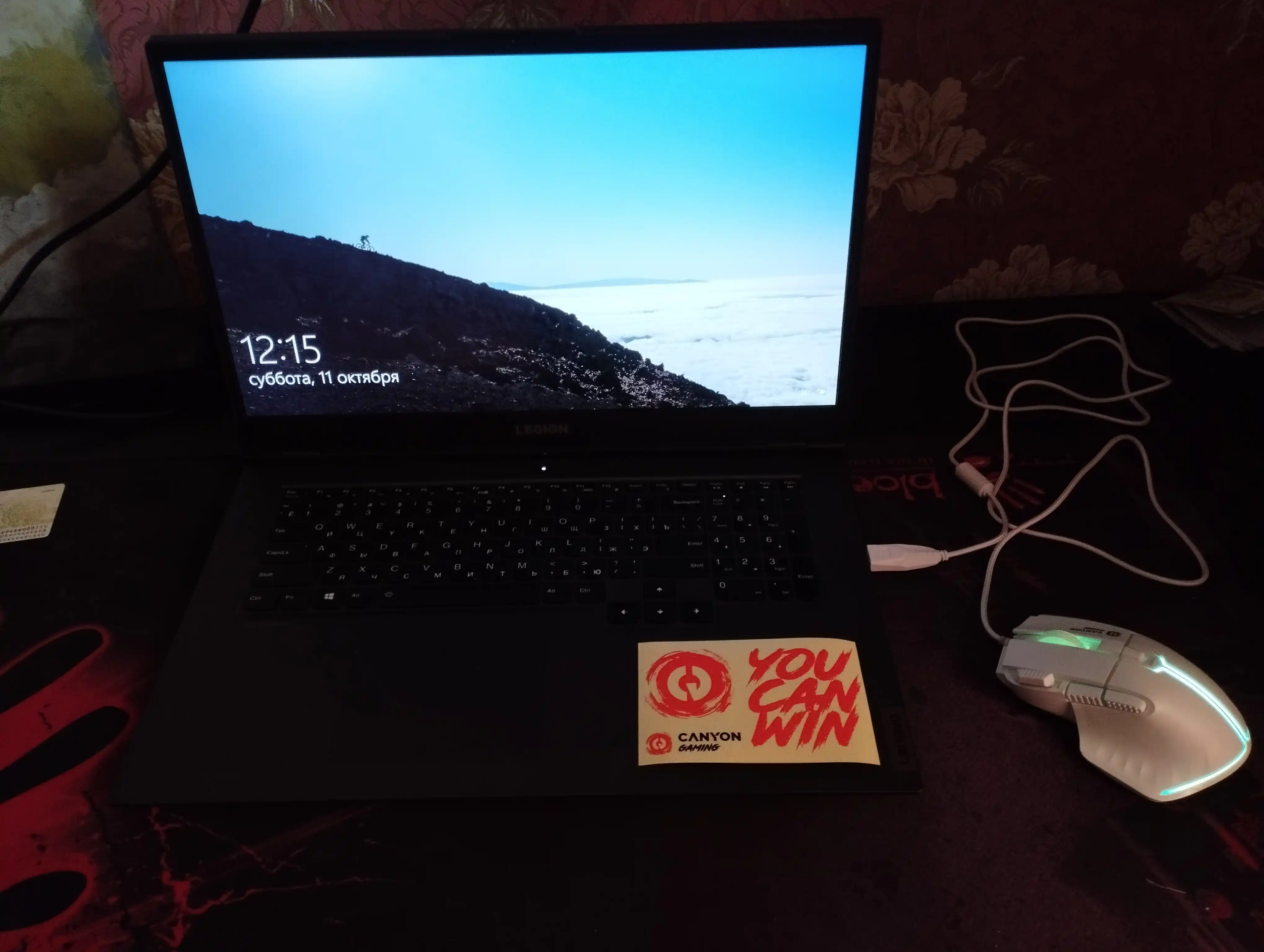 Gaming sichqoncha simli CANYON Fortnax GM-636, RGB yoritgich bilan