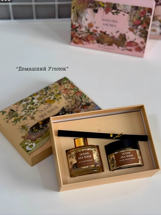 Ароманабор Sakura Aroma, диффузор и ароматическая свеча