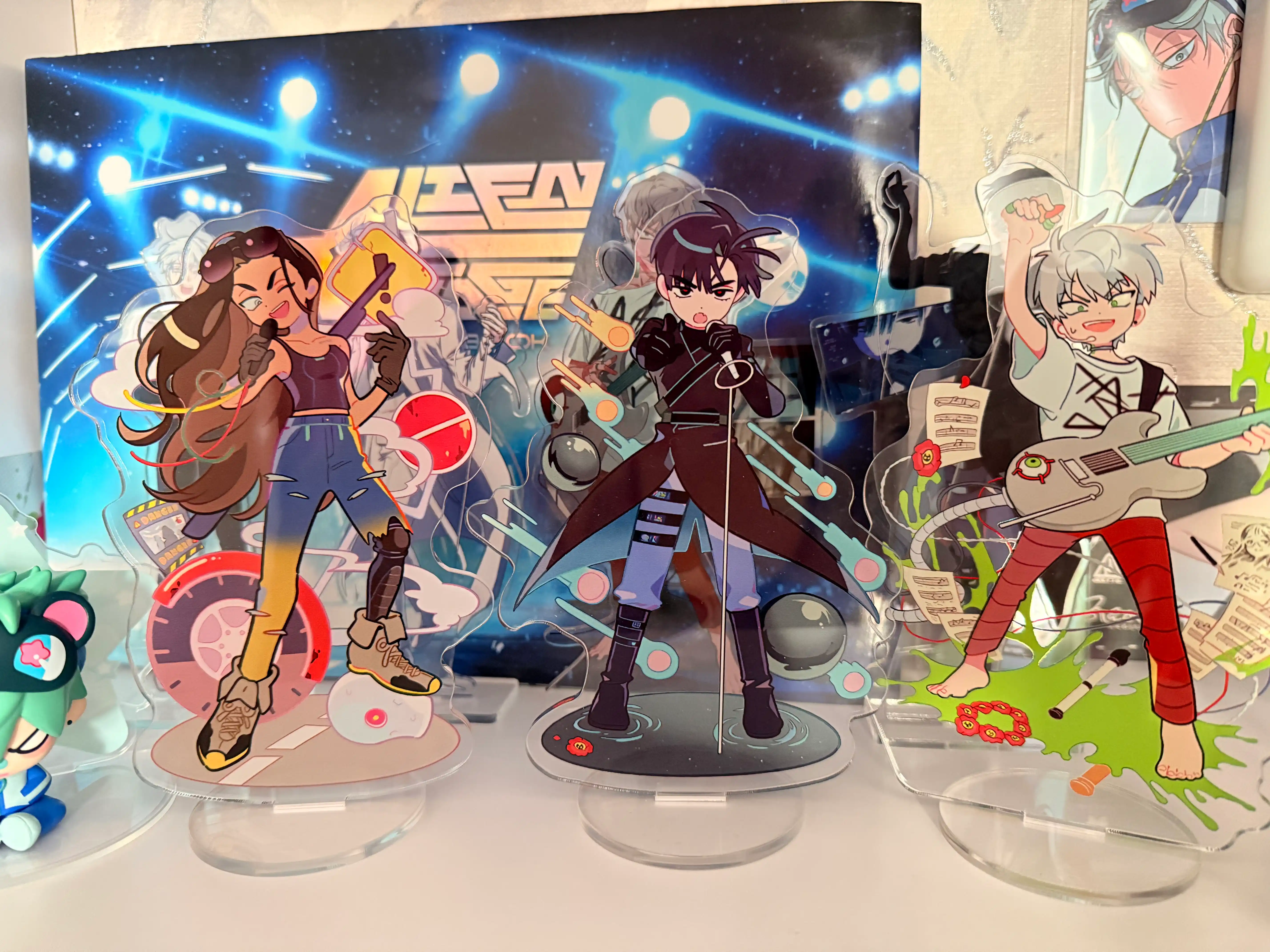 Akril anime figurasi Alien Stage