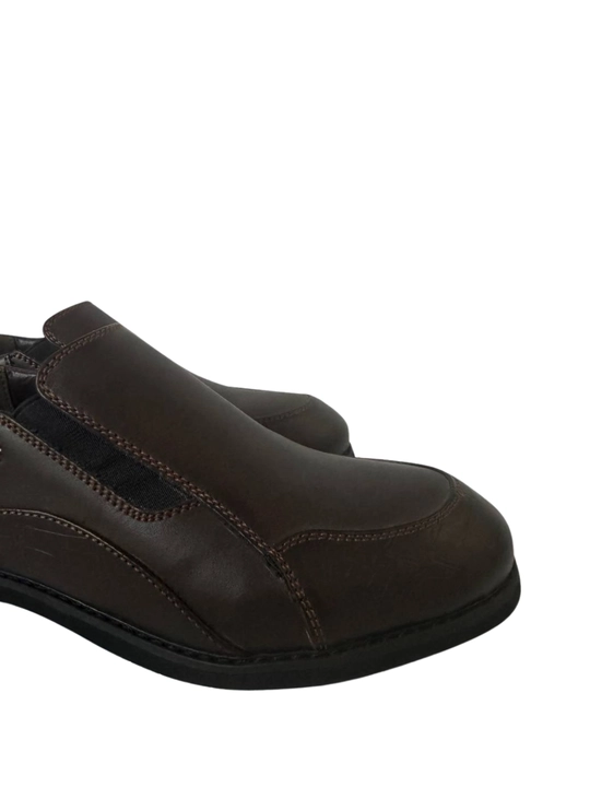 Erkaklar poyafzallari loafers etiklari  poyafzallari mokasinlar haqiqiy charm maktab