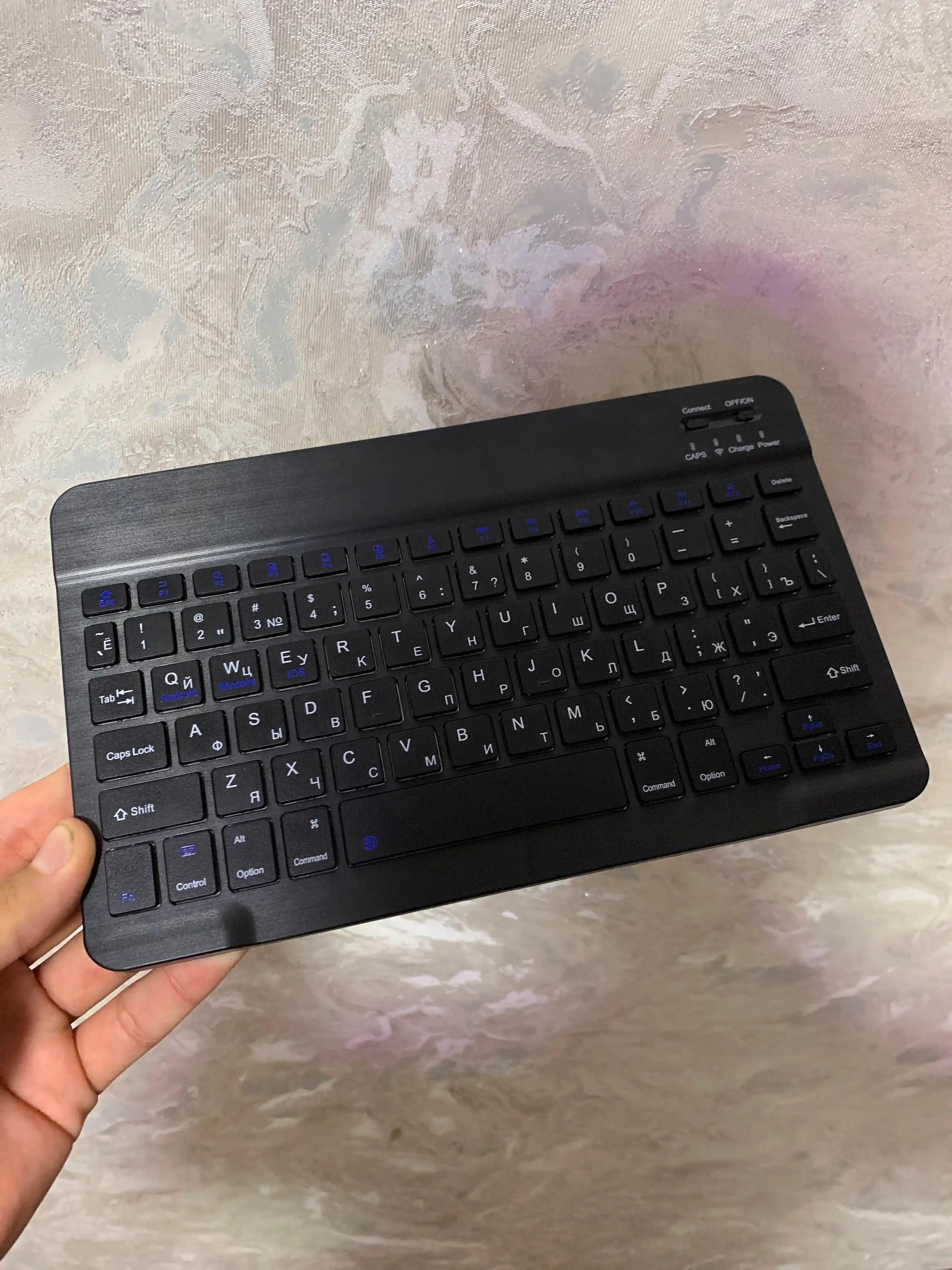 Simsiz Bluetooth klaviatura va sichqoncha telefon, noutbuk, televizor, planshet uchun