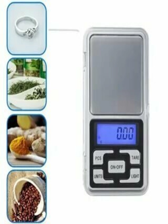 Elektron zargarlik tarozisi, batareykalar bilan, 500 gr