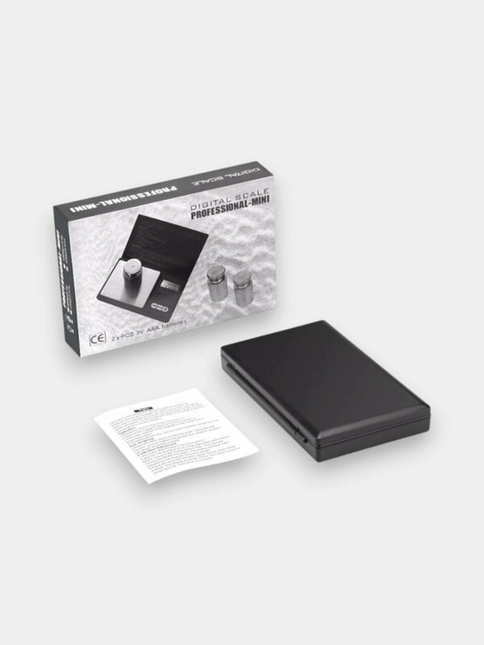 Elektron zargarlik tarozisi, batareykalar bilan, 500 gr