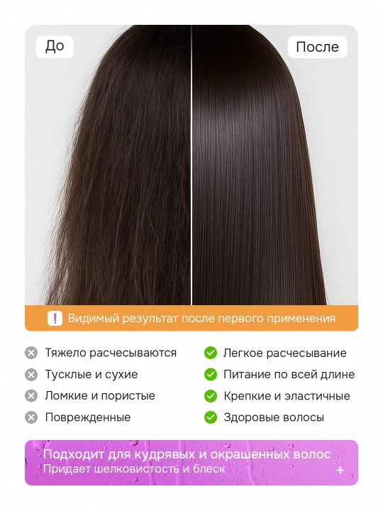 Namlantiruvchi sprey-mist Corl Sun Shine keratin va pantenol bilan 200 ml