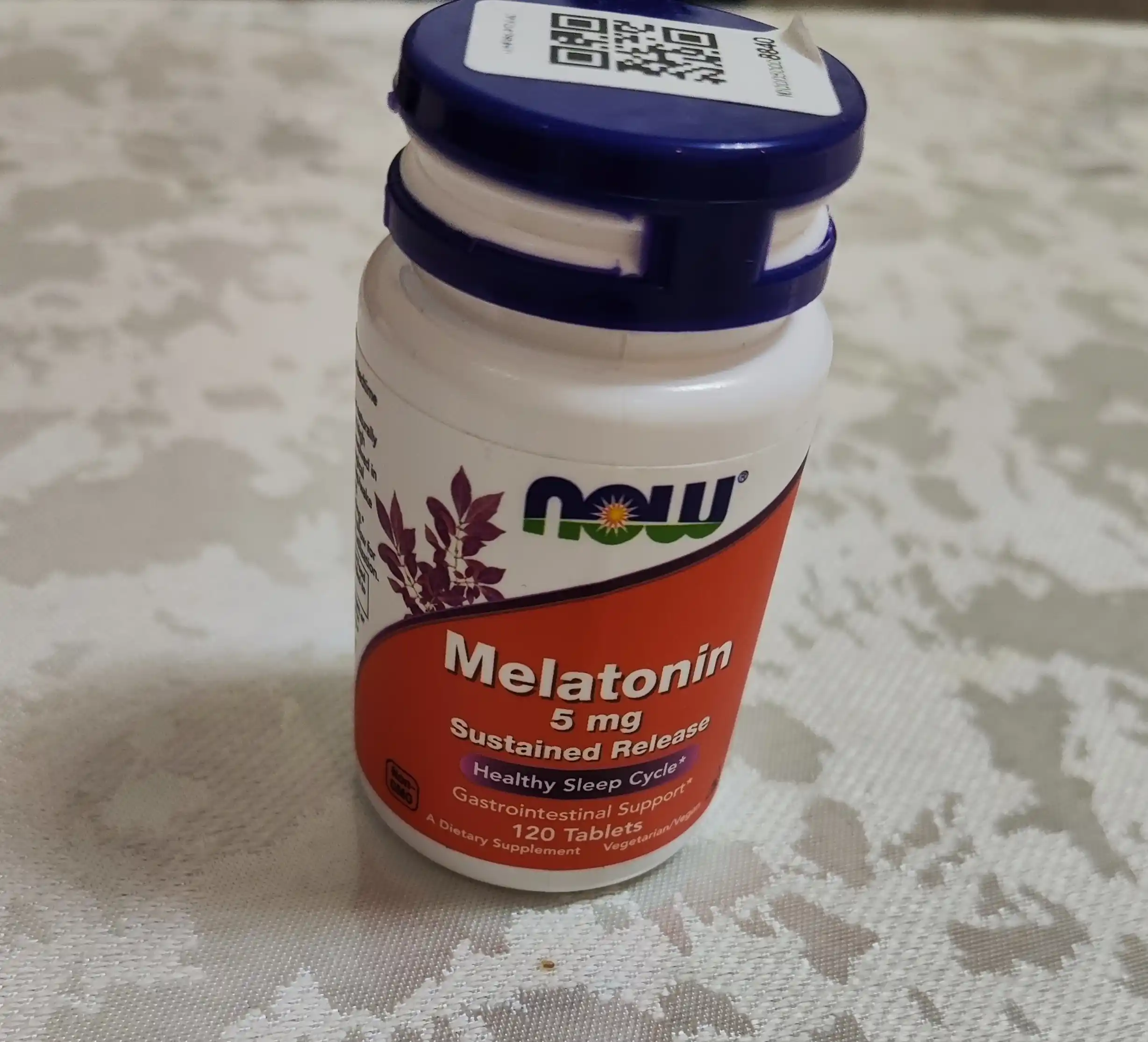 NOW Foods, Мелатонин, 5 мг, 120 таблеток