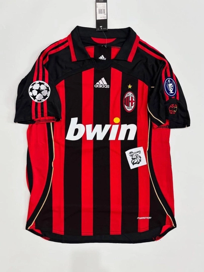 Ретро футбольные-формы - "Милан", спортивная одежда — FKITS-MILAN2008FKITS-КРАСН-M