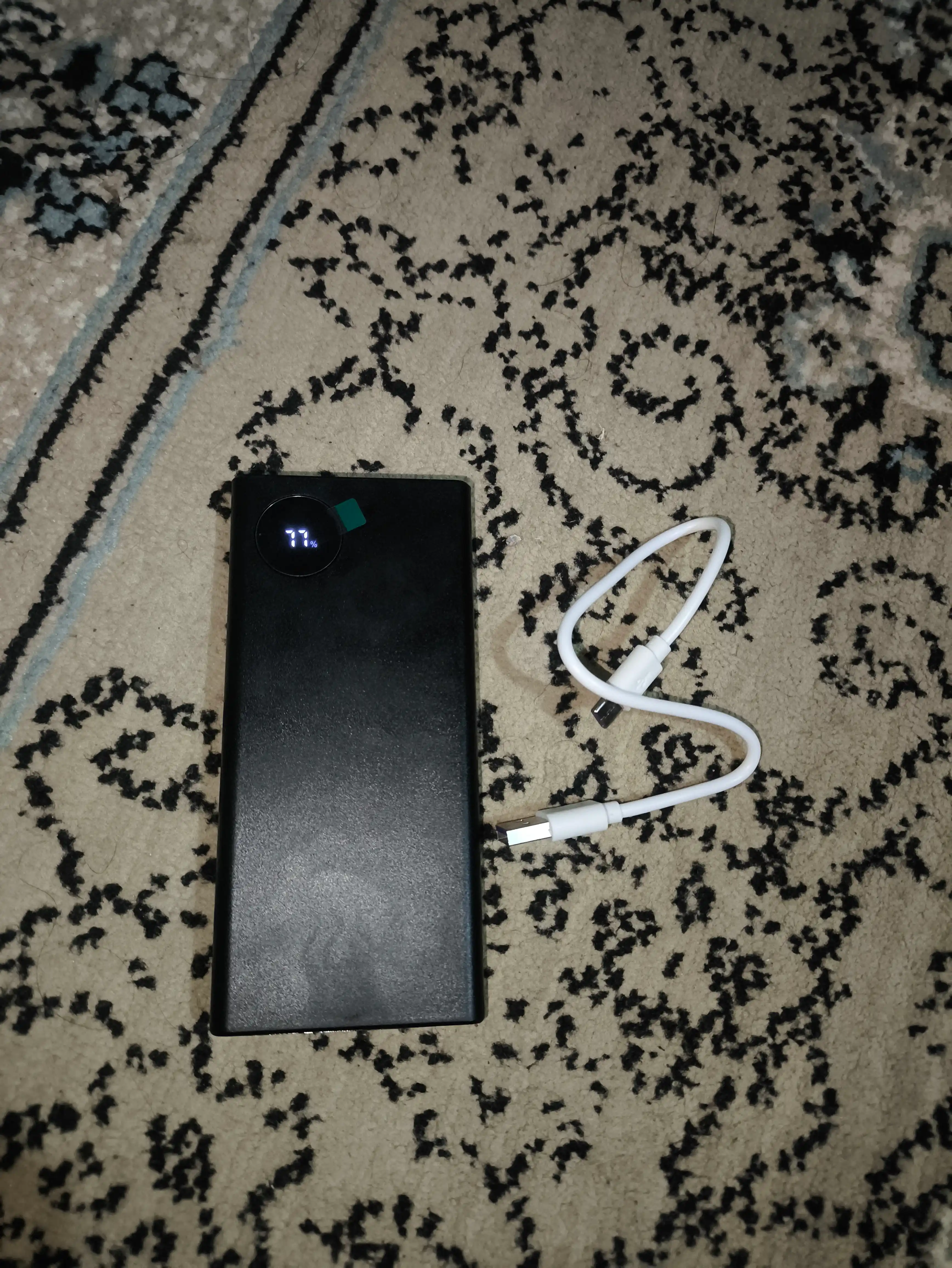 Tashqi akkumulyator 22.5w tezkor quvvat 20000 mA/h 