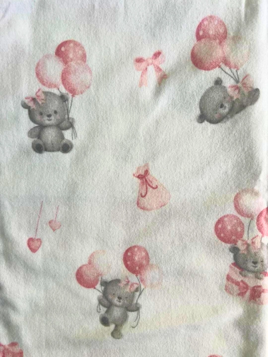 Yangi tug'ilgan chaqaloqlar uchun pelyonkalar, flanel, 80*100 sm
