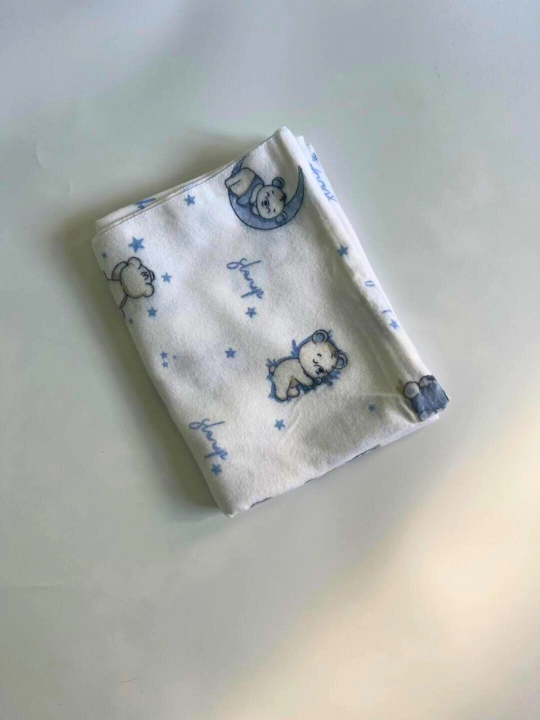 Yangi tug'ilgan chaqaloqlar uchun pelyonkalar, flanel, 80*100 sm