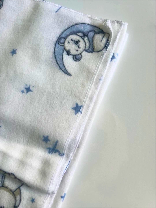 Yangi tug'ilgan chaqaloqlar uchun pelyonkalar, flanel, 80*100 sm