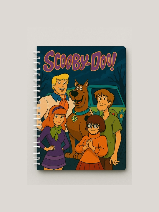 Scooby-Doo bloknot A5, yozuvlar daftar, zamonaviy organayzer, maktab anjomlari - 