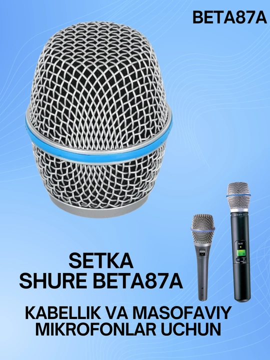BETA58A SM58 BETA87A PG58 BETA57A mikrofon kallagi uchun himoya setkalari