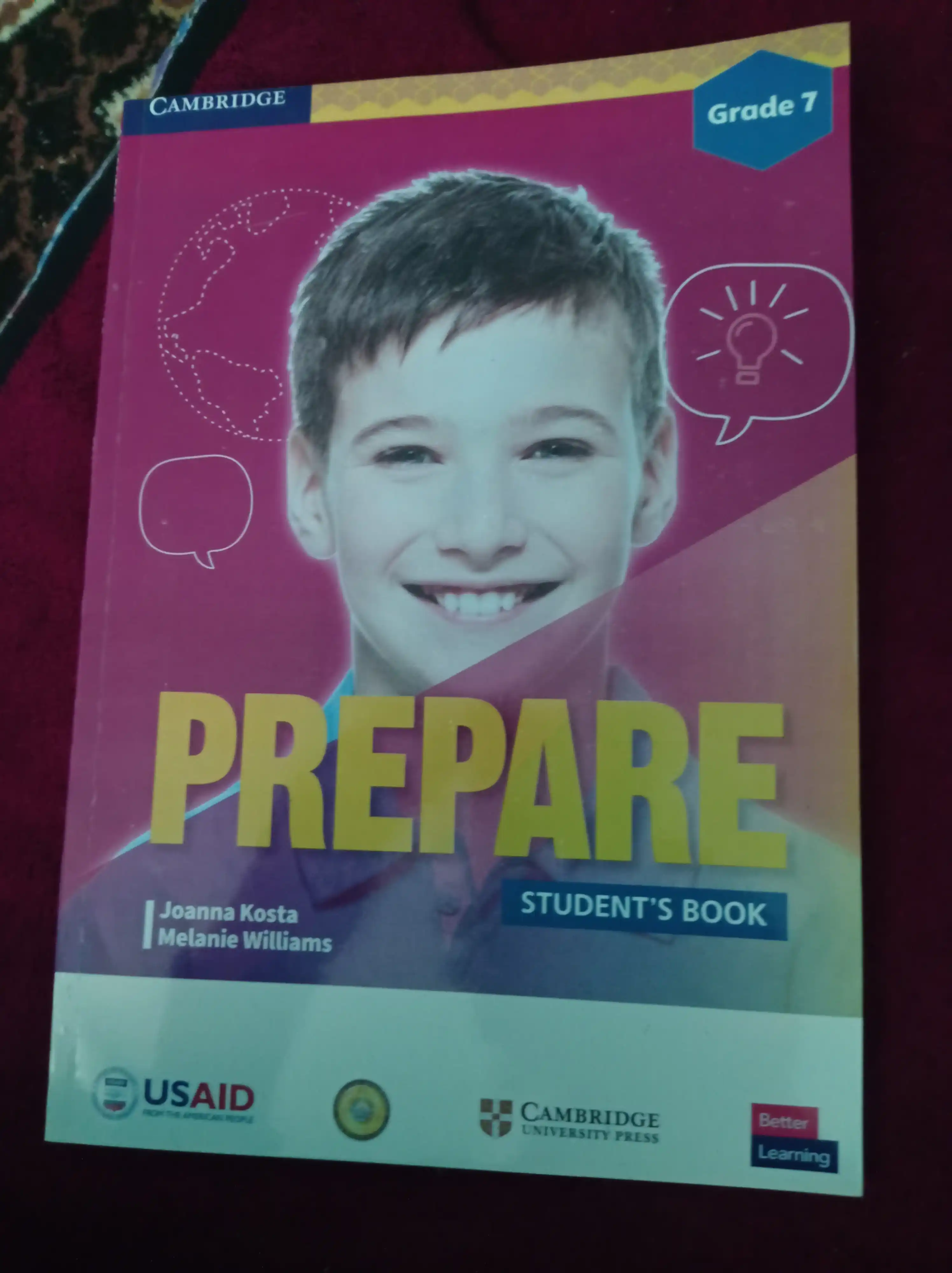 Prepare - Teacher's book, Work book, Student's book - Grade 7